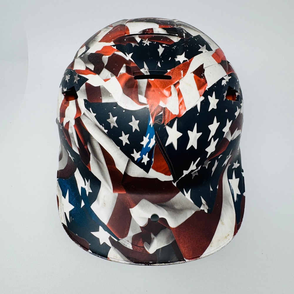 Schutt OSFM JR Batting Helmet USA Flag Stars and Stripes Baseball Softball